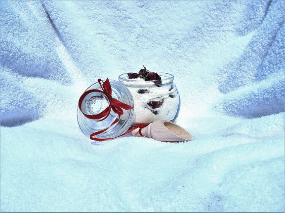 Rose Milk Bath 15-LMBJ-rose