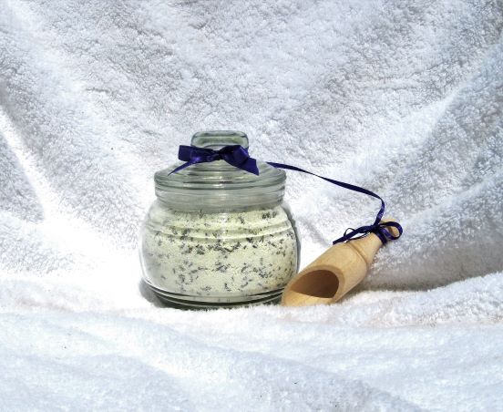 Lavender milk bath h