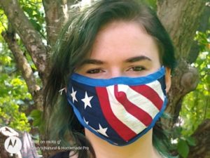 Patriotic face mask