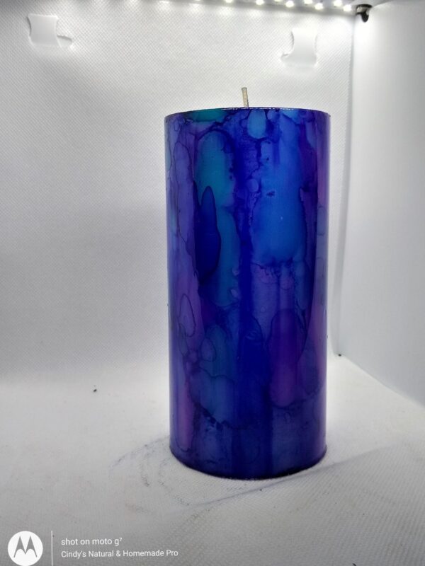 Purple borealis candle - Image 6