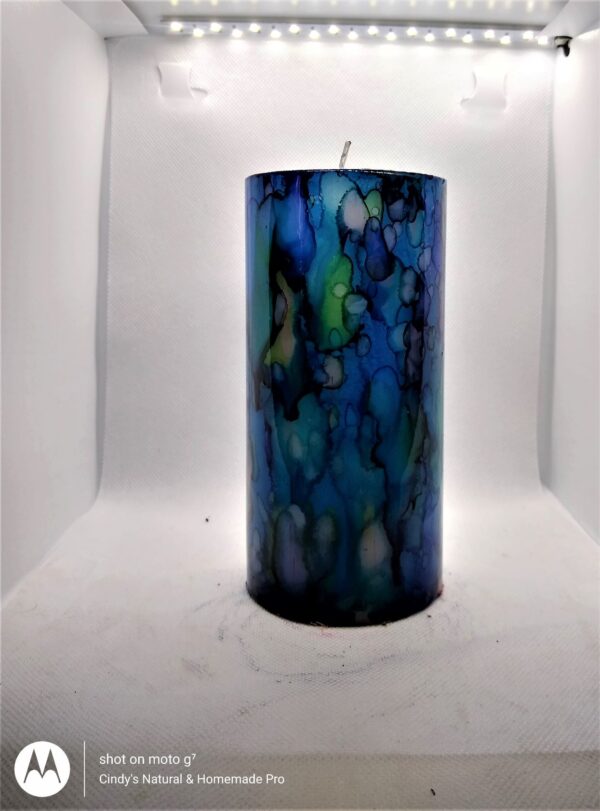 Northern lights candle - Image 9