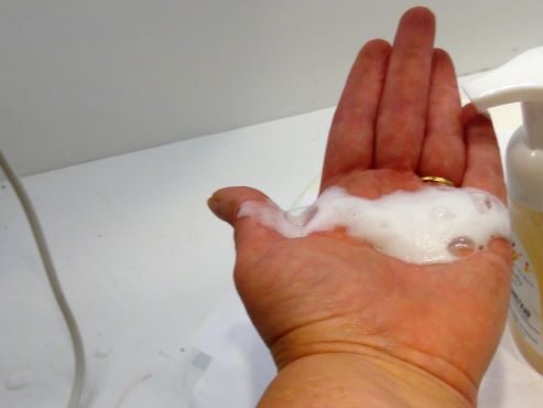 Foaming hand soap