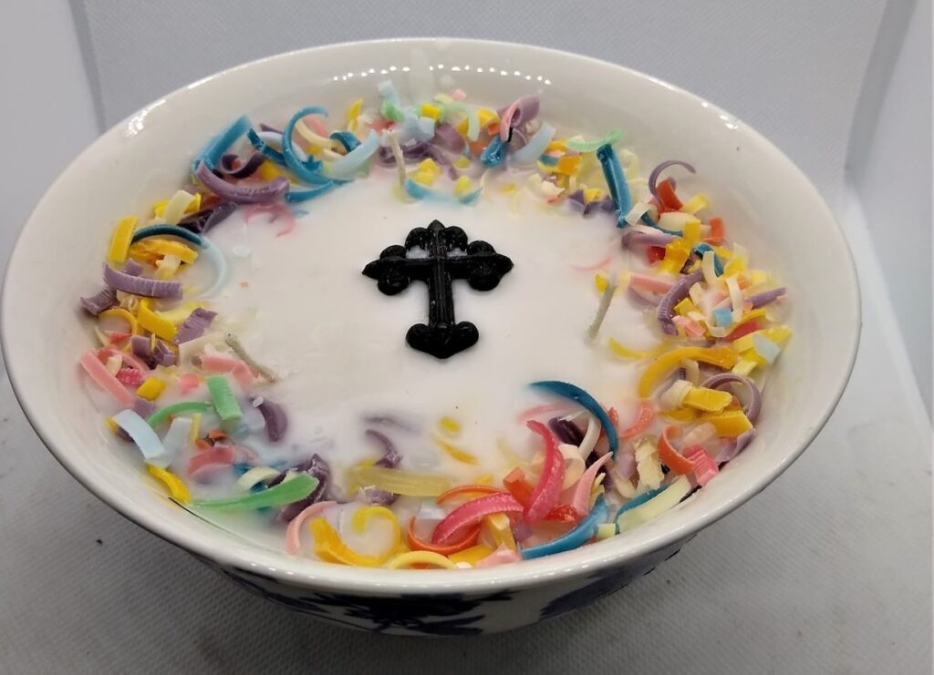 Easter fiesta Candle