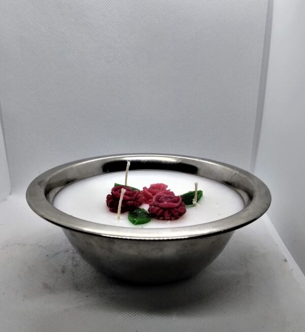 Rose Bowl Candle - Image 4