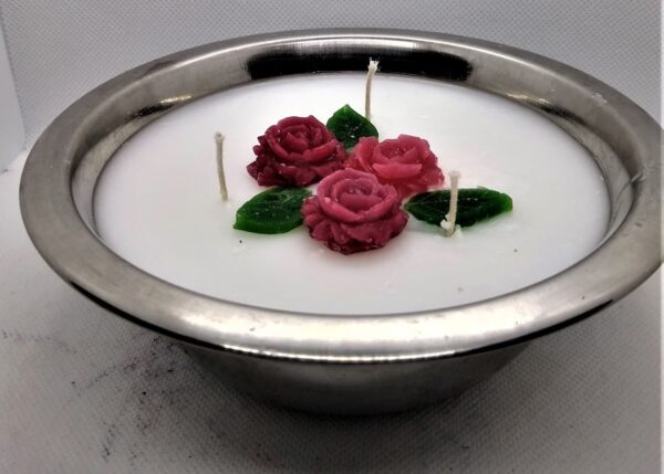 Rose Bowl Candle - Image 3