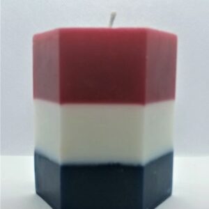 Patriotic candle