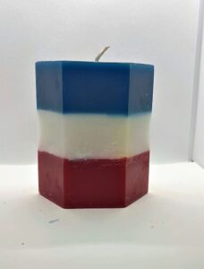 Patriotic candle 2