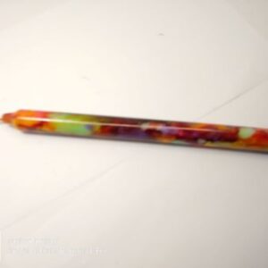 Tie Dye Taper Candle